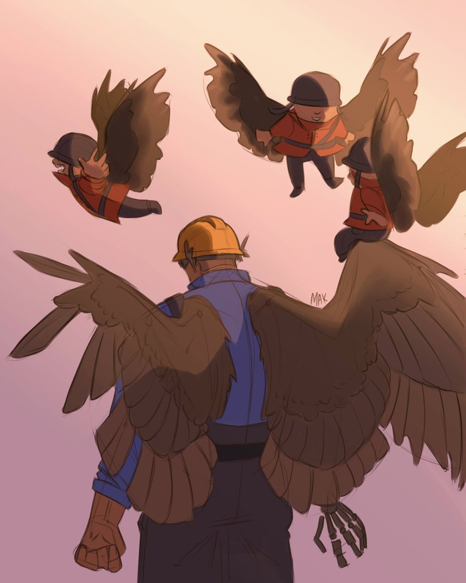 thxfrthvm's tweet photo. I'm right where you left me #tf2 #helmetparty https://t.co/fGcFysLPpP