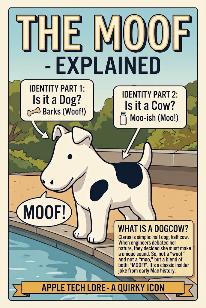 TheDogcowClarus's tweet photo. The Moof Explained…
#CLARUS #MOOF #STOCKER https://t.co/7p3a7bSuwm