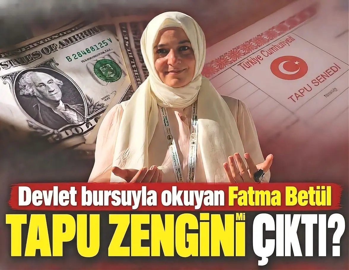 durbunhaber's tweet photo. 🔥Gazeteci Yiğit Uzun, Fatma Betül Sayan Kaya'nın ailesinin üzerine kayıtlı olduğu iddia edilen servet değerindeki gayrimenkulleri paylaştı. 

İBB'de işe girdiği gün, maddi durumu yeterli olmadığı gerekçesiyle milyonlarca TL değerinde 'burs kazanarak' yurt dışında okumaya giden Kaya'nın ve ailesinin tapuları şu şekilde:

1 - Fatma Betül Sayan Kaya'nın annesi Hatice Sayan'ın üzerine Tekirdağ Süleymanpaşa Köseilyas’ta 66.400 m² büyüklüğünde 5 farklı arazi bulunuyor. Arazilerin toplam değeri 250 milyon TL ila 300 milyon TL arasında. 

2 - Anne Hatice Sayan'ın üzerine İstanbul Büyükçekmece'de Alkent 2000 villa sitesinde lüks bir villa bulunuyor. Bu villanın tapusu Kaya'nın bakan olduğu 2018 yılında alınırken, sitedeki villaların fiyatı 150 milyon TL ila 300 milyon TL arasında değişmekte. 

3 - Anne Hatice Sayan'ın Tekirdağ Yenice'de  171 bin m² büyüklüğünde iki arazisi daha var. Bu arazilerin değeri de 80 ila 120 milyon TL arasında değişmekte. 

4 - Fatma Betül Sayan Kaya'nın ağabeyi EPDK üyesi Ömer Fatih Sayan’ın Kadıköy Four Winds Park Residence’da lüks bir dairesi, Pendik Omega Yeşiltepe Villaları’nda ise lüks bir villası bulunmakta. İki taşınmazın toplam değeri 130 milyon TL'yi buluyor. Ağabey Sayan, her iki taşınmazı da kardeşinin bakan olduğu 2018 yılında satın aldı. 

5 - Fatma Betül Sayan Kaya'nın küçük kardeşi Nazmiye Sümeyye Sayan'ın ise Büyükçekmece Türkoba’da havuzlu bir dubleks villası, Alibeyköy'de ise bir dairesi bulunuyor. Her iki taşınmaz da Fatma Betül Sayan Kaya'nın bakanlıktan ayrılmasından kısa süre sonra satın alınmış. 

6 - Anne Hatice Sayan'ın tüm bu taşınmazlara ek olarak İstanbul'da 4 dairesi ve 2022’de kurduğu 'Hayat Var Gayrimenkul Yatırım İnşaat AŞ' adlı bir şirketi bulunmakta.(SÖZCÜ)