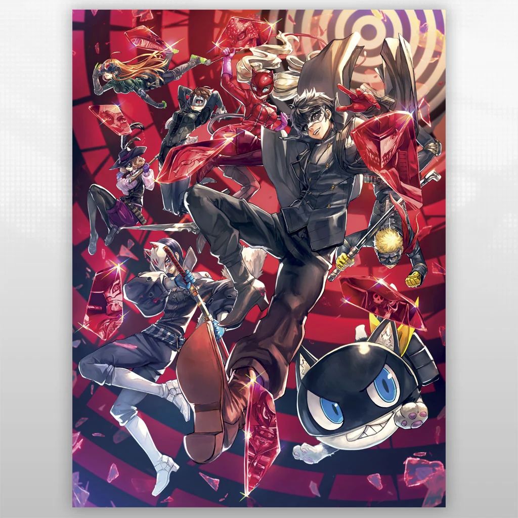 Wario64's tweet photo. Persona 5 poster is $7.50 at Eighty Sixed w/ code 50POSTERS https://t.co/TqY1FR2JcG #ad https://t.co/rgToN1pQLn