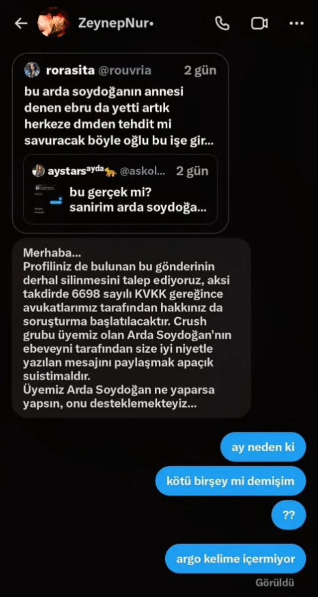 rouvria's tweet photo. crush grubunun makyözü zeynebin yüzsüzlüğüne bakın 

 açık açık gelip bir de üyeler ne yapsalar onları destekleyeceğini söylüyorlar https://t.co/IbIJydCjcU
