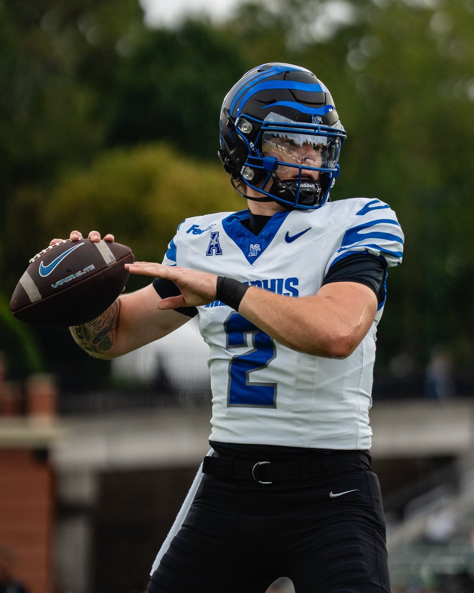NCAAFNation247's tweet photo. Week 5 Performance

QB Marcus Stokes - Memphis

• 318 Passing yards 5 TDs
• 61 Rushing yards https://t.co/OfVgzksg45