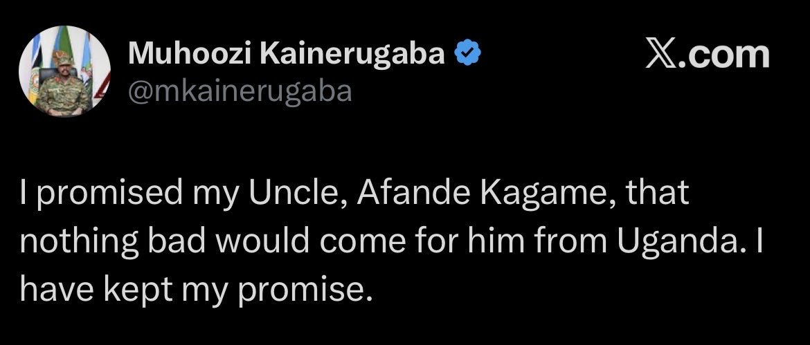 joselyinechap's tweet photo. Well said. Respectful criticism is one thing, but personal attacks should not be tolerated. Let us choose respect, brotherhood, and unity between Rwanda and Uganda. And l hope @mkainerugaba  we do something about this to shouts those fools! https://t.co/ndkAbnunla