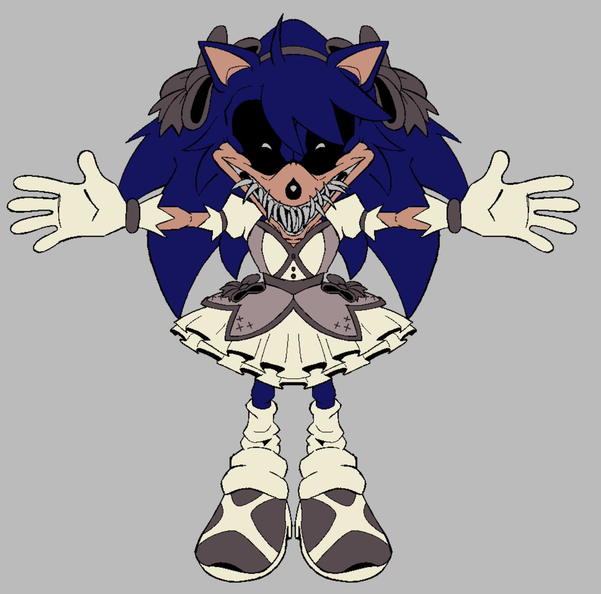 RingBoundDEV's tweet photo. First confirmed skin for 2011X.

Magical Girl set.

Art by @SOLOSonicX 

Original &amp; alternative gray color. https://t.co/dH7cOuBJGu