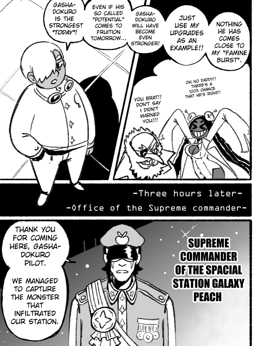 wanderjegson's tweet photo. Magical Girl versus Masked Hero versus Giant Robot 4: Giant Robot's side (1/2) https://t.co/mV3SEj8Ne1