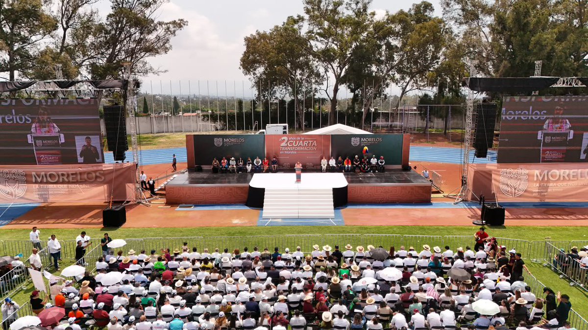 margarita_gs's tweet photo. La transformación de Morelos avanza con rumbo, liderazgo y la convicción de que el futuro de nuestro estado se construye sumando voluntades. Cuando hay objetivos comunes, el diálogo se convierte en fuerza y los acuerdos se traducen en trabajo por el bienestar de las y los morelenses.

A dos años de este proyecto, reafirmamos nuestro compromiso de seguir trabajando con unidad, responsabilidad y visión de futuro, porque por encima de cualquier diferencia está Morelos y el bienestar de su gente.

#2AñosDeTransformación