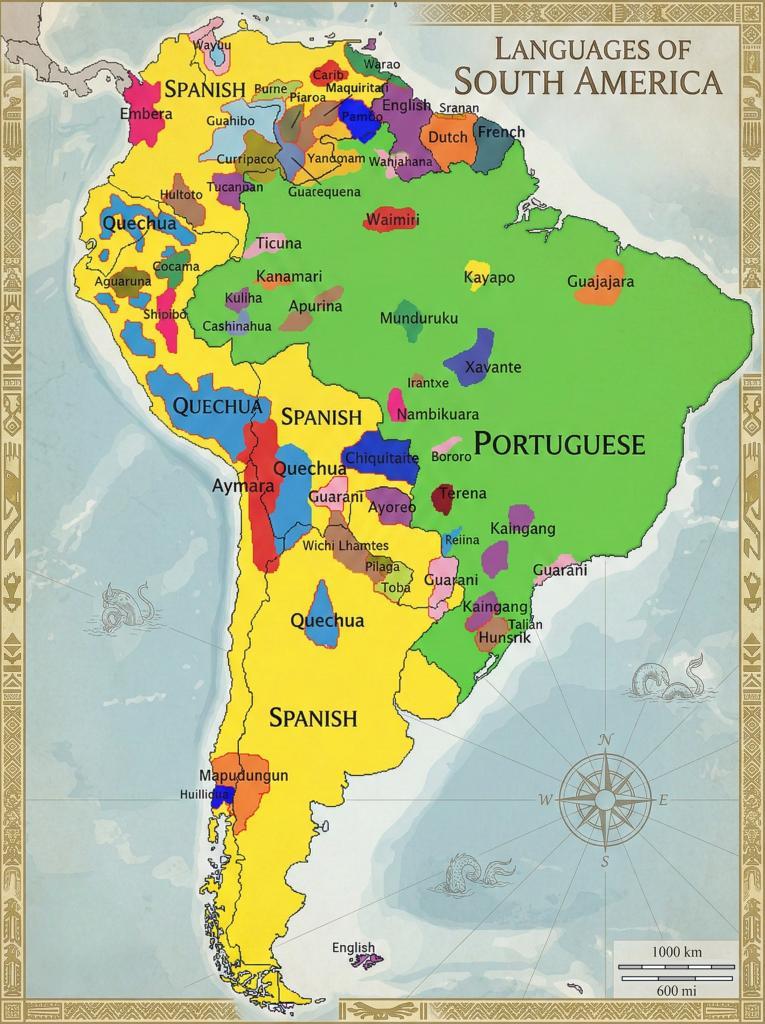 statsglobe's tweet photo. Languages of South America https://t.co/QMnzO1c9ZX