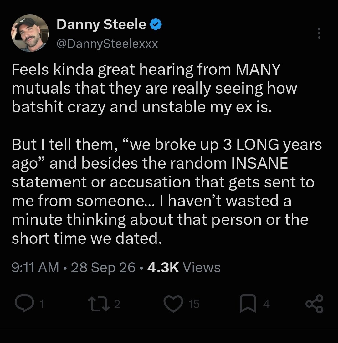 AlexxxCoal's tweet photo. @DannySteelexxx If he's referring to you in this post, please do me the favor of blocking me. 

I don't need or want any more fake people in my life. https://t.co/G3zpU5VkVE