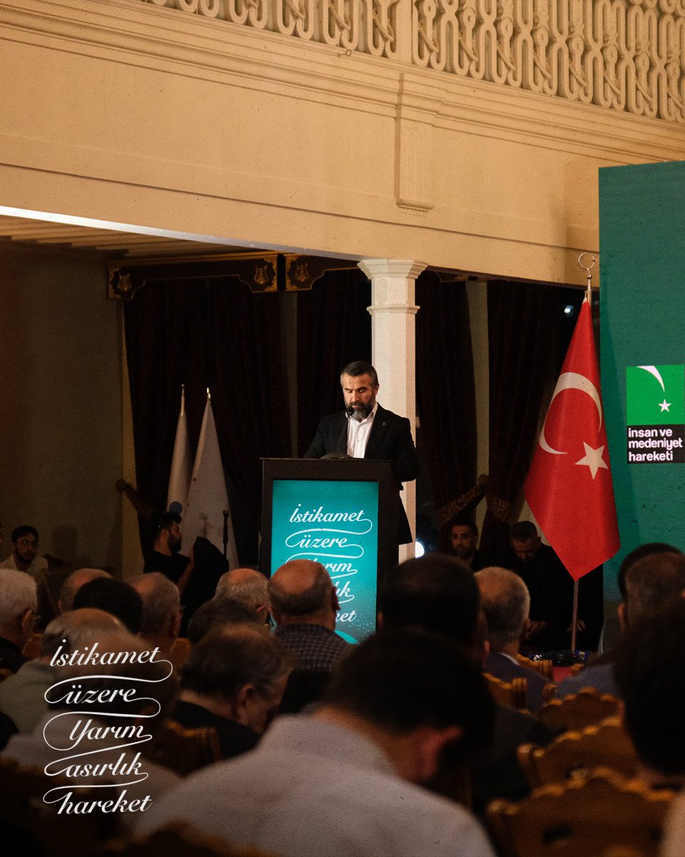 insanmedeniyet's tweet photo. Genel Başkanımız Kemal Özden, açılış programı kapsamında salonda hazır bulunan haziruna seslendi. https://t.co/4q97mesuGZ
