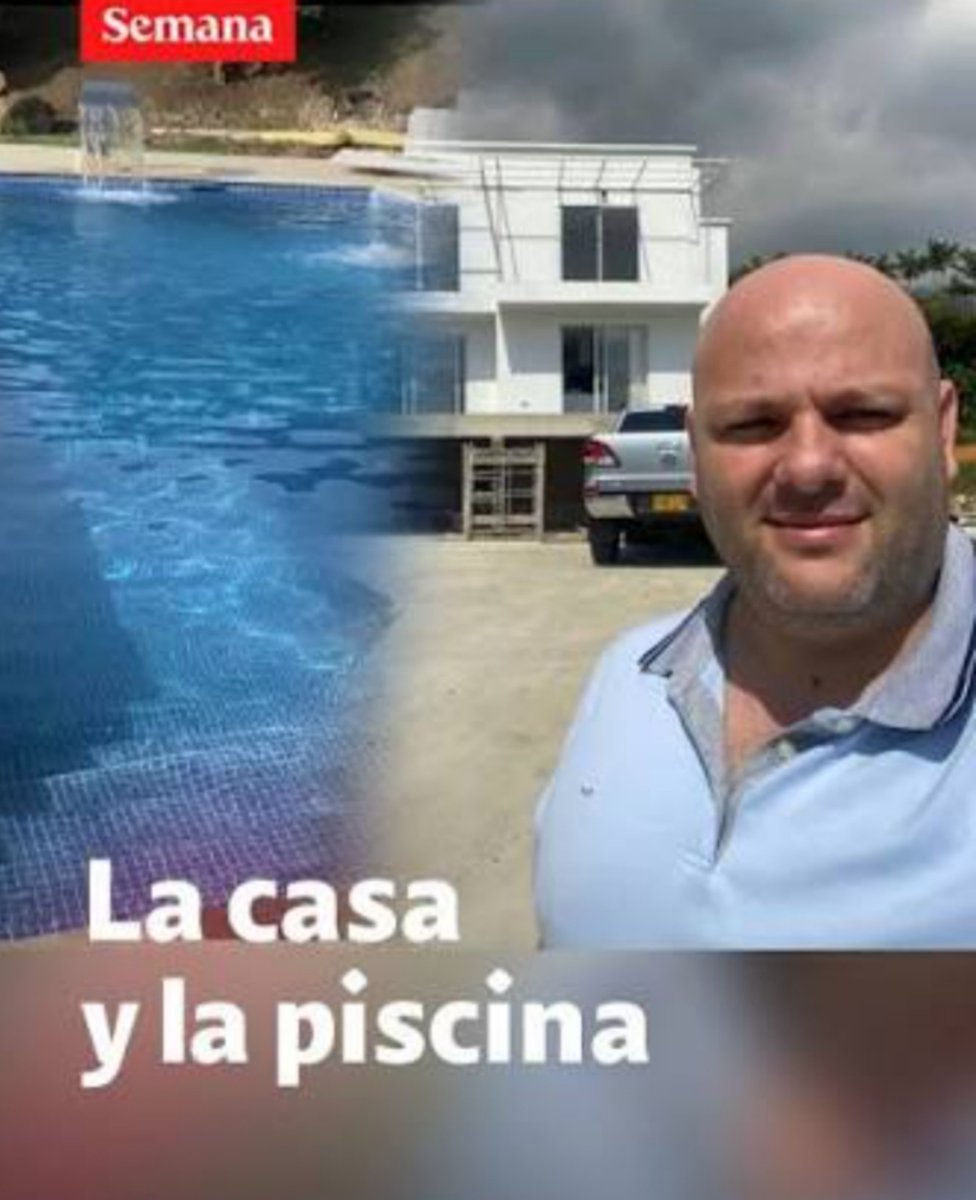 Visi0naria's tweet photo. Miguel Quintero construyó su propia cárcel, una mansión con piscina con recursos nuestros. ¡No hay Derecho! @ABDELAESPRIELLA es necesario una Reforma a la Justicia. https://t.co/wTAWJIDpLv