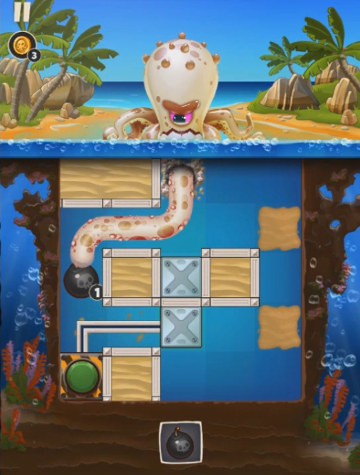 octagon_game_st's tweet photo. One wrong move.

One destroyed tentacle.

One very unhappy octopus. 😬🐙

Choose carefully.

⭐ Add #OctoMaze before the next laser hits:
🔹 https://t.co/NSvZvnvWOy
🔹 https://t.co/ymVfUx1jvo

#ScreenshotSaturday #Steam #SteamWishlist #indiegame #BrainTeaser #puzzlegame #IndieGameDev #gamedesign #gameplay #tentacles #cartoonish #MobileGameOfTheYear #MobileGame  #RetweetGamers #gamedev #indiedev #RETROGAMING #retrogames #puzzlegame #puzzle #PuzzleLover #Puzzling