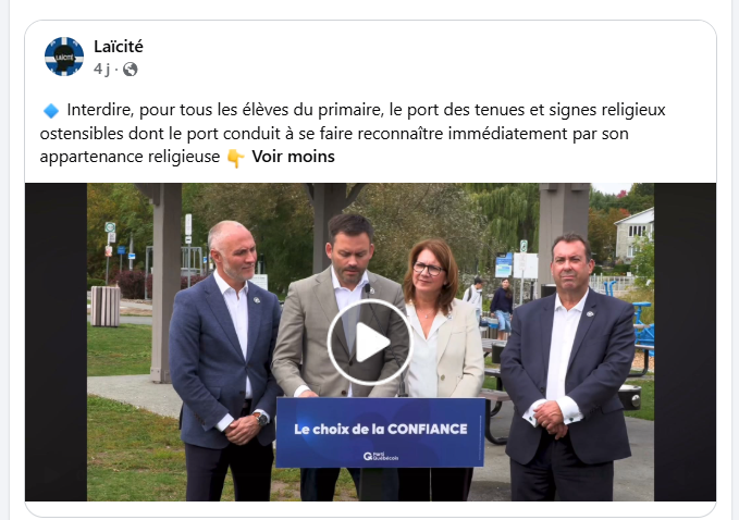 ChantalMaggy's tweet photo. Et «Il va faire ce qu'il dit», sic PSPP.
#polqc #PQmajoritaire #Loi21 #Québec https://t.co/NgadJWtckm