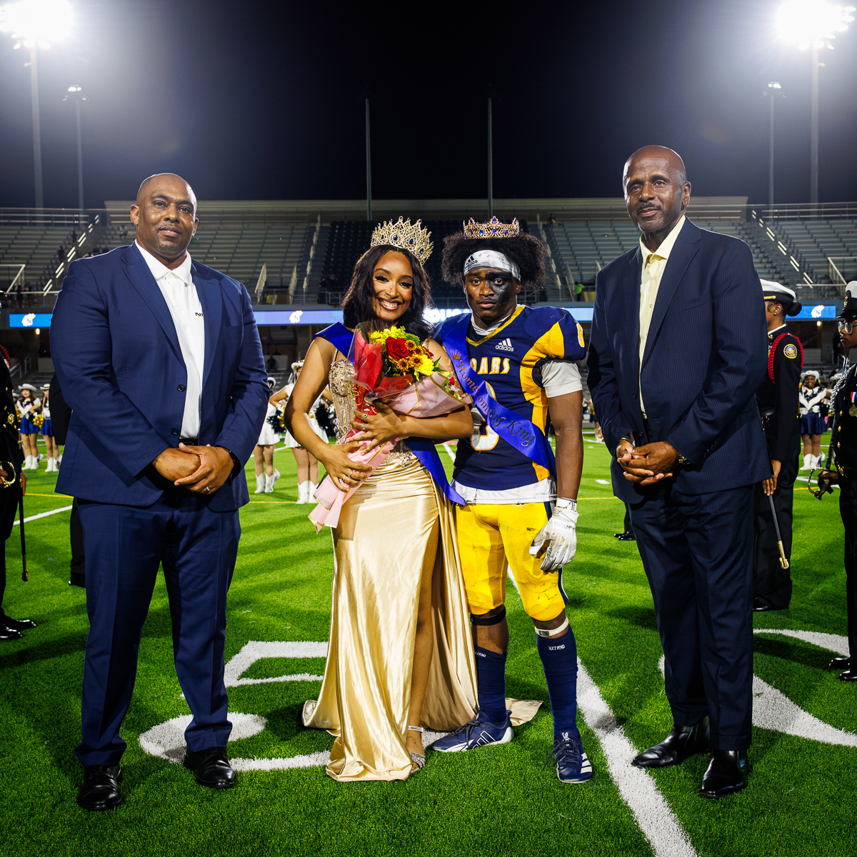 AldineISD's tweet photo. Nimitz defeated Dekaney on Friday at Thorne Stadium as Madison Gipson and Jamari Bondi were crowned homecoming queen and king! #ChooseAldine
📸 Photos by Andy Adams / Aldine ISD Communications
Full gallery: https://t.co/sLuscjVEEf https://t.co/7TiTcu2LLN
