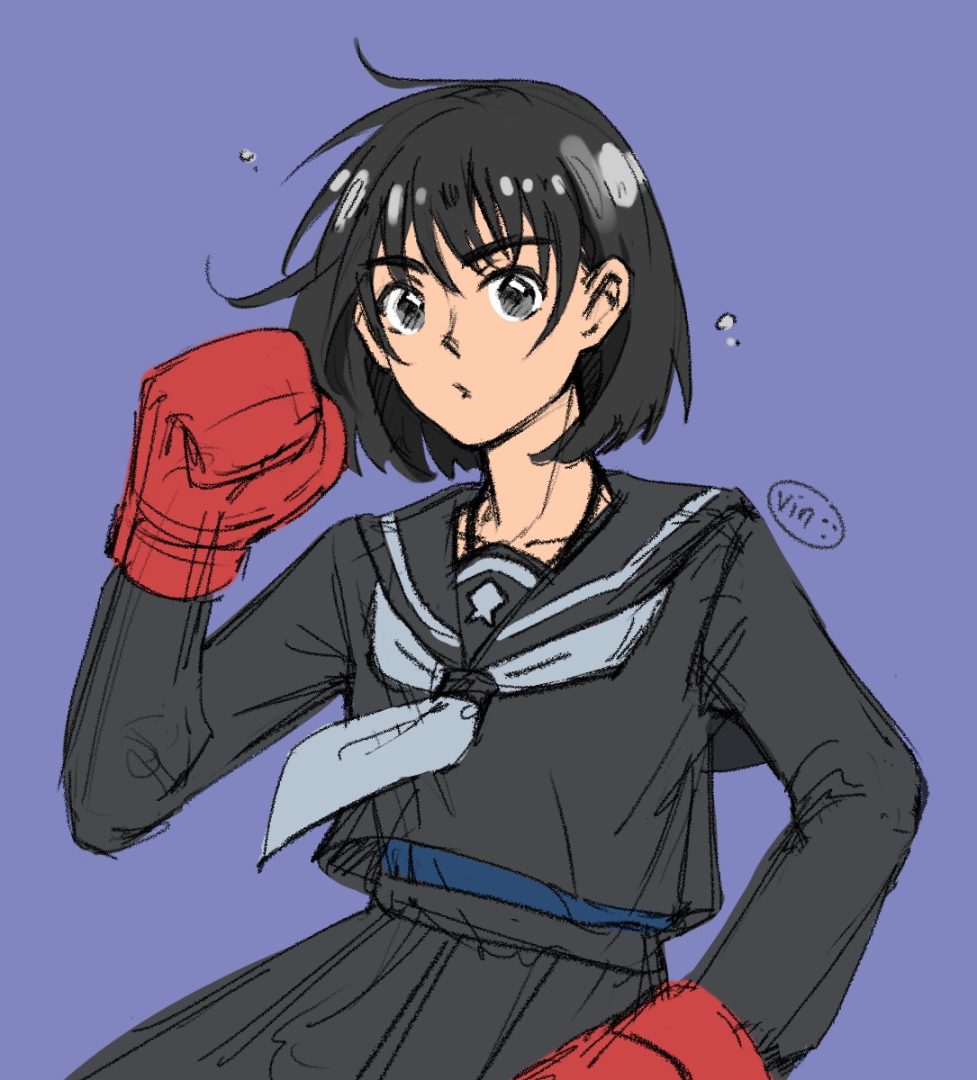 vinchipotato's tweet photo. Mariiiiiiiii 💥🥊
#さよララファンアート部 https://t.co/Wnv6d6gEYi