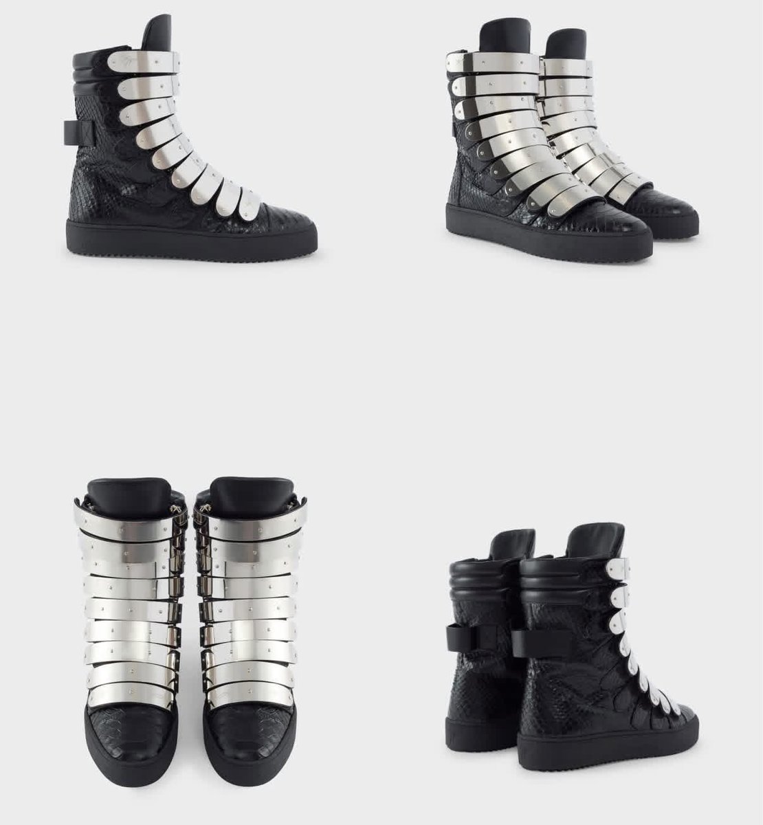 wmpcarti's tweet photo. First look at Playboi Carti x Giuseppe Zanotti collab boots https://t.co/Fe1Q5GkyAN