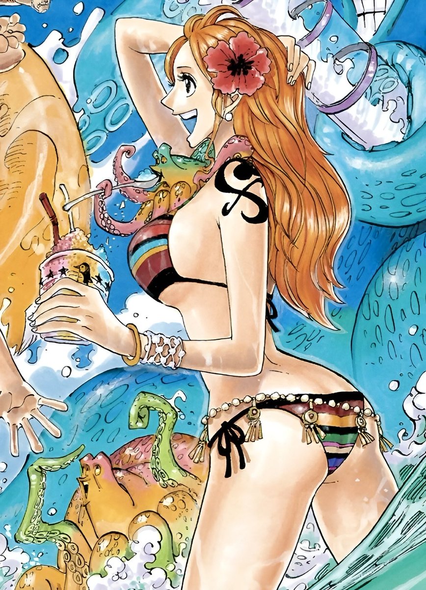 superbatliv's tweet photo. i’m a biggg fan of nami in bikinis https://t.co/7ts7HhgwLH
