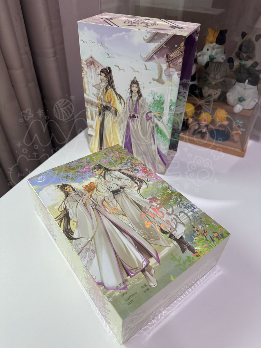 makurohime's tweet photo. ปล่อย #นครเมฆา 1-3 (จบ) มือ 1 ในซีล กริบทุกมุม สวยงาม 
- 600.- (ส่งฟรี Speed D รับเซเว่น)
- แถม Box (มุมบุบ1มุมให้ค่ะ)
- ขอดูรูปหนังสือเพิ่มเติมได้ค่ะ
- ไม่ถ่าย Box เพิ่มเติมนะคะ เพราะแถมให้ 
#นิยายวาย #นิยายวายแปลจีน #ส่งต่อนิยายวาย #นิยายวายมือสอง #นิยายวายมือสองสภาพดี https://t.co/xWaN06edqn