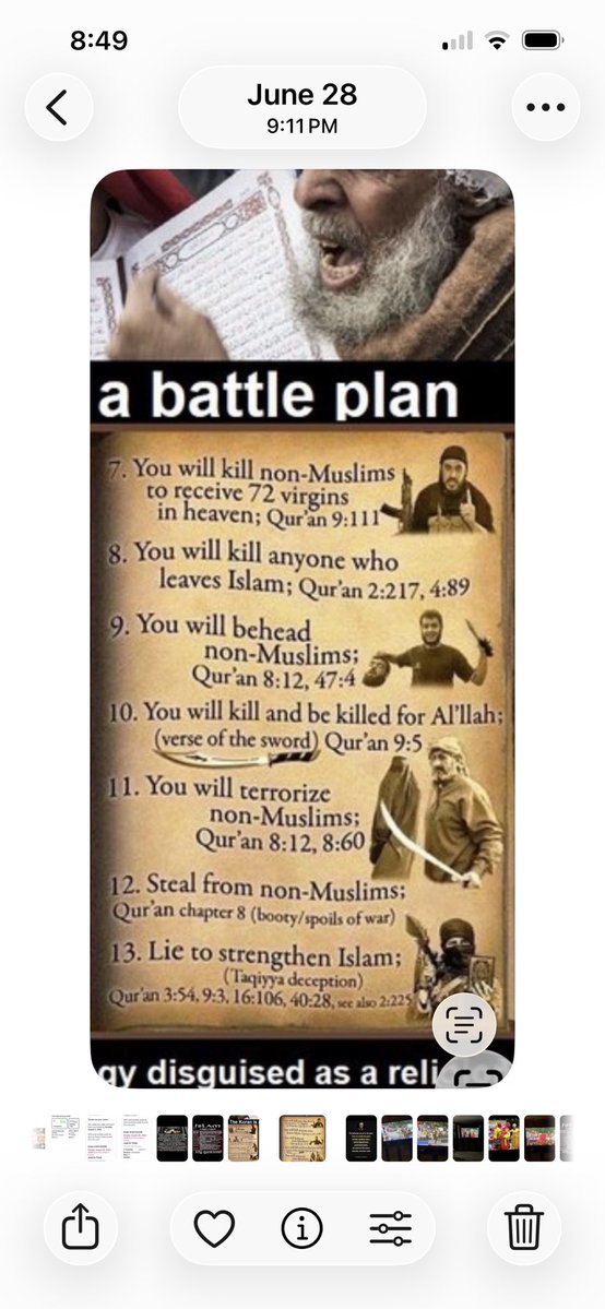 FrancescoR7m's tweet photo. @SEzra31589 Knowing what their Quran preaches, I would want them all deported. Read for yourself: https://t.co/yWaTY63JFZ
