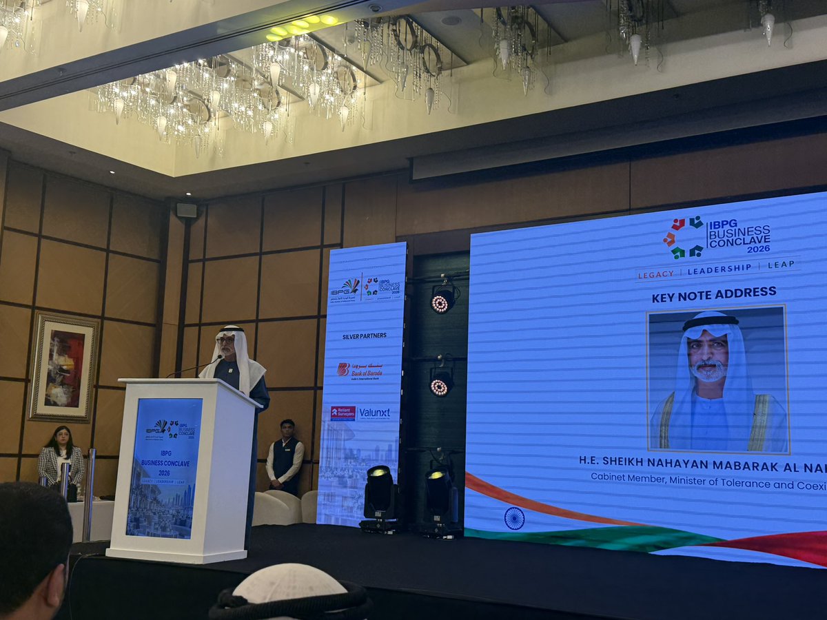 kumar_diwakar's tweet photo. Thanks a lot  IBPG for taking this great initiative Attending IBPG business conclave 2026 https://t.co/EZdUQksmUZ