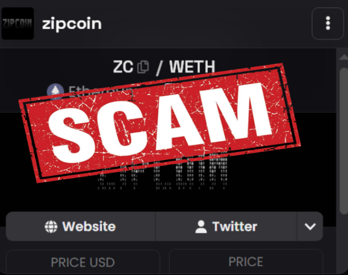whalemog's tweet photo. @trent_vanepps @zipcoincash They’re literally just paying random .eth accounts to shill this fake garbage https://t.co/dSvNTs0QjB