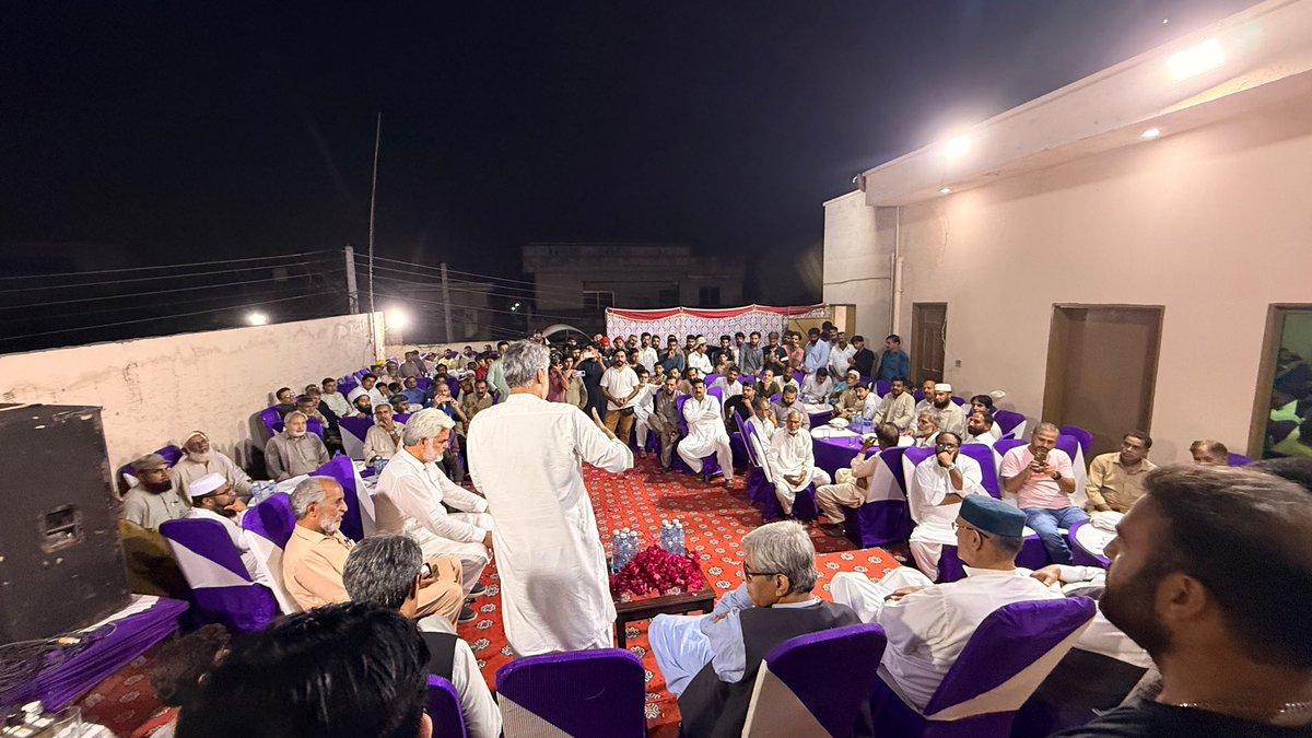 bilaltarar's tweet photo. NA-77 by-election: Corner meeting at Mohalla Garhi, Rahwali. https://t.co/prhsmcOsKJ