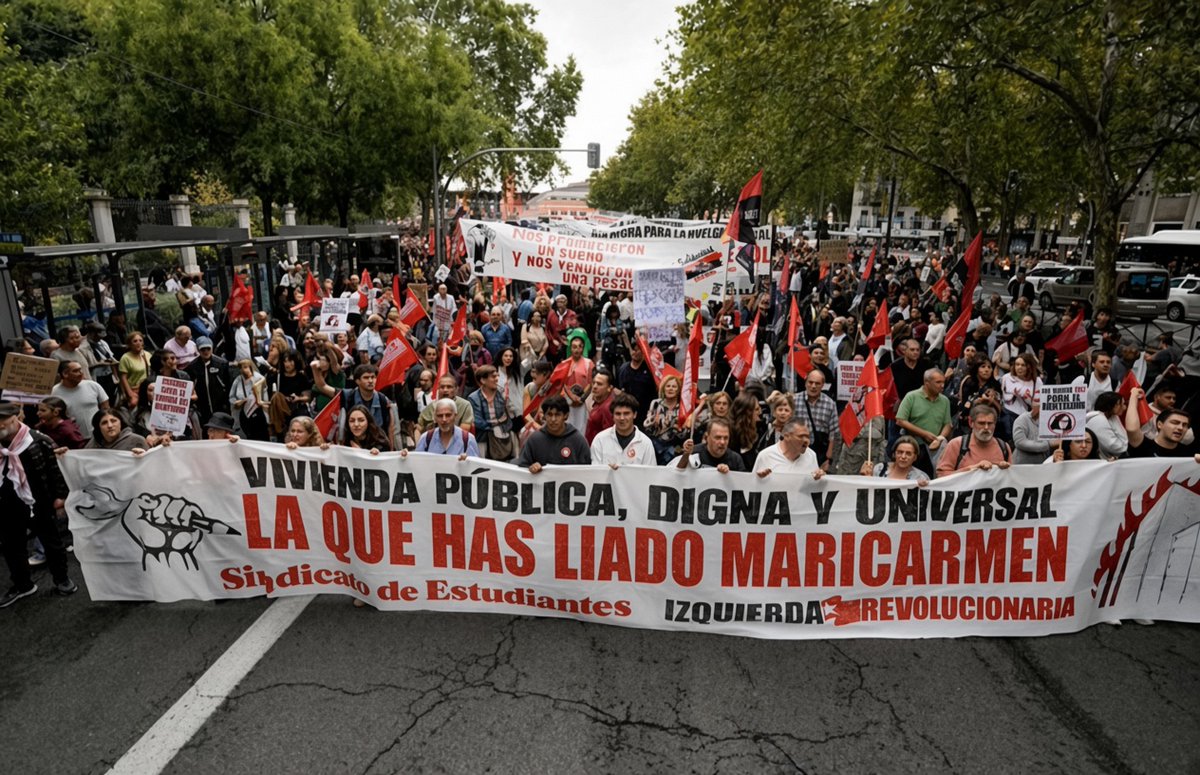 vimosquera's tweet photo. Buenas noches! El problema de la vivienda sigue ...porque no dejará de subir como el pan con la inflación actual... #DecretoMariCarmen #LaquehasliadoMariCarmen #protestasenSol #HuelgaGeneral #inquilinos 🦺 y #caseros #rentistas #fondosbuitre 🦅 https://t.co/fGMAV0bJBX