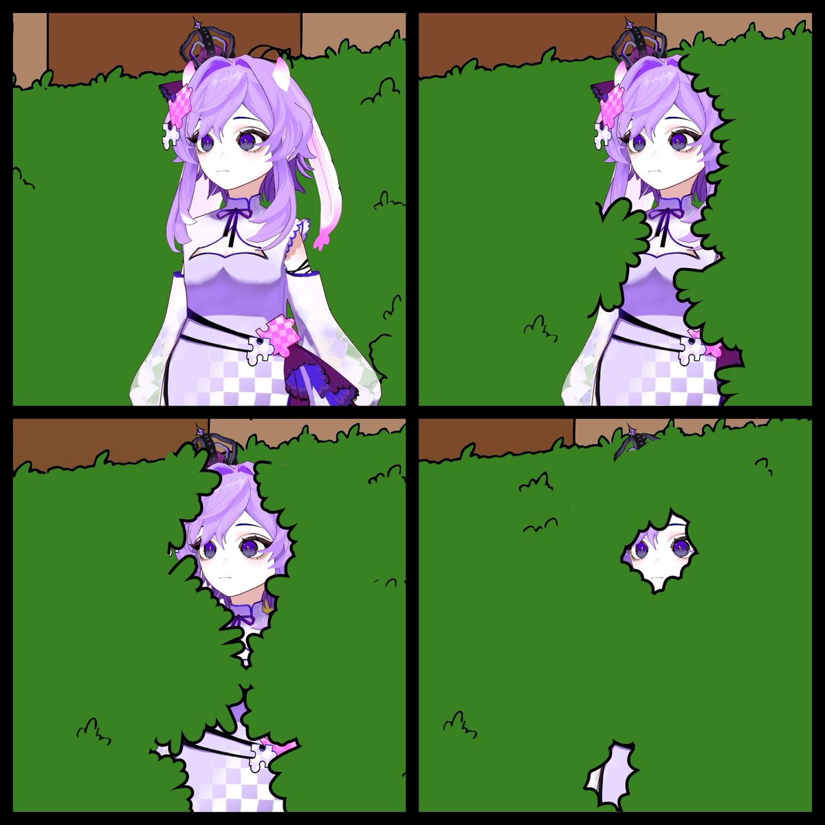 Lumenweft's tweet photo. How I snuck out of wonderland using my dad‘s secret rabbit hole 

#vtuber #vroidvtuber #vroid 
Model made by me ✨ 
#commissionnopen https://t.co/i68lLvyxpS