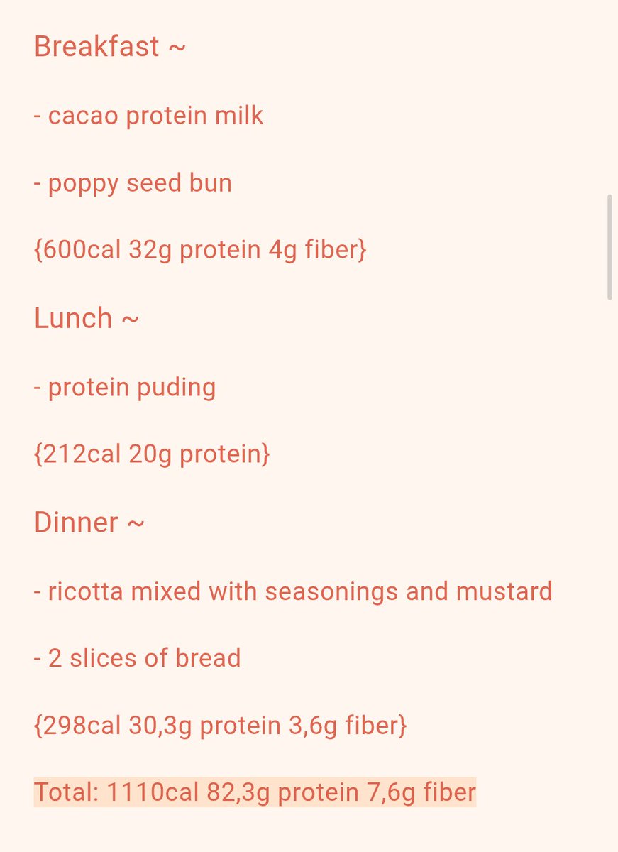 gojokesa_'s tweet photo. DAY 3 …⁠ᘛ⁠⁐̤⁠ᕐ⁠ᐷ

- 1110/1100cals ✅
- 5k steps :(

had some food noises today for some reason but it went well https://t.co/hY0AnjeRNn