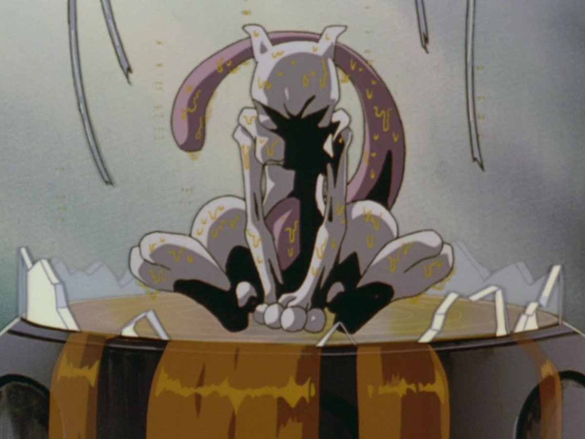 Retroanimes_'s tweet photo. Pokémon: The First Movie - Mewtwo Strikes Back (1998) https://t.co/2FPW3gfGmP