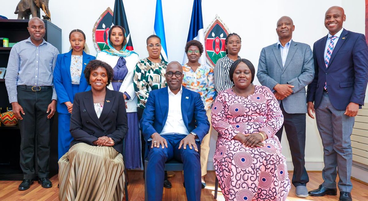SingoeiAKorir's tweet photo. Looking forward to a fruitful weekend in Paris as we embark on a series of strategic engagements aimed at deepening the Kenya-France relations and the launch of an #AfricaForward follow up mechanism. From Nairobi to Paris, our focus remains clear: transforming strategic dialogue into tangible investments for sustainable growth and youth opportunity across our continent.

To kickstart the day, I visited Kenya Mission this morning and interacted with our team led by ambassador Betty Cherwon and Deputy ambassador Luseneka. @ForeignOfficeKE
