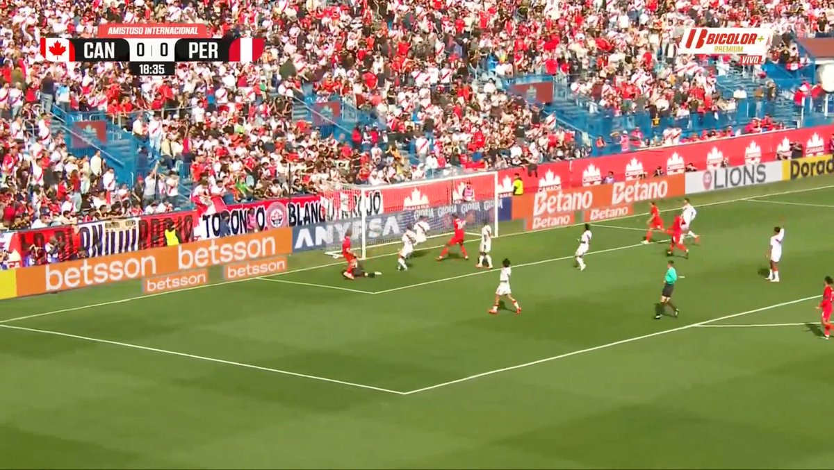 pasefiltradope's tweet photo. ¡Gol de Canadá! Sonne perdió su marca y Shaffelburg anota el primero para los locales frente a Perú. 🇨��🇵🇪 https://t.co/oBYYAISeZC