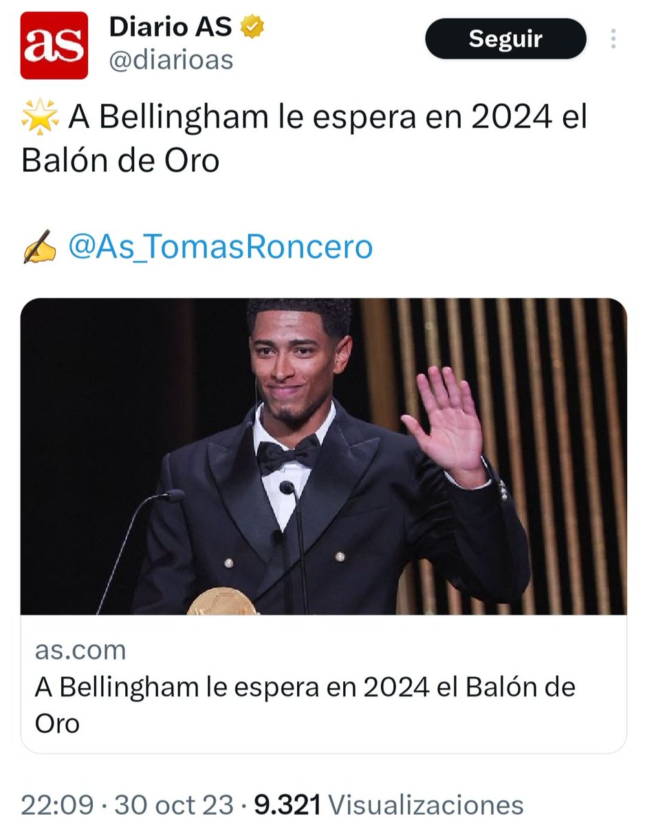 Bajarlaalpasto's tweet photo. En el tema del #BalónDeOro siempre me fio de lo que diga el gorrino @As_TomasRoncero porque lleva años clavándolo. https://t.co/MUOyFirKv4