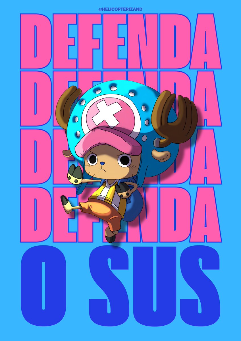 helicopterizand's tweet photo. DOUTOR CHOPPER DECLARA: 

"DEFENDA O SUS!" ✨️🚑 https://t.co/T7W62x25pB