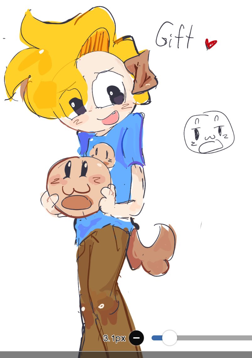 lukeyorwhatever's tweet photo. gift for someone 🩵
send me art requests on my strawpage plz https://t.co/0R9G06kl1r
#haminations #brodyanimates https://t.co/s9DZ0LkbDJ