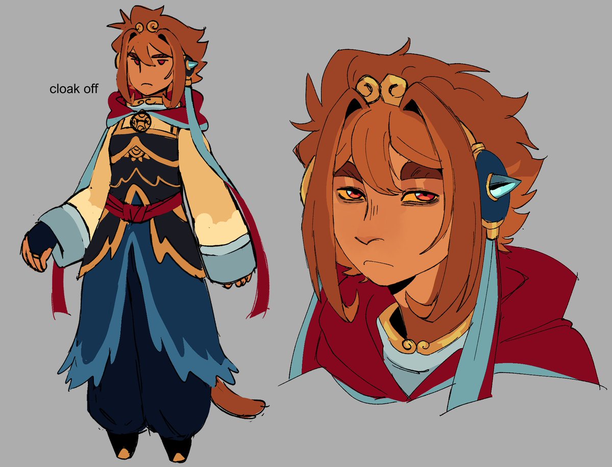 Junk_Ri0t's tweet photo. Not even a full month later after drawing the other reference and he has a new design. 

Wuko (updated) 

#swk #oc https://t.co/A4aWfNguSZ