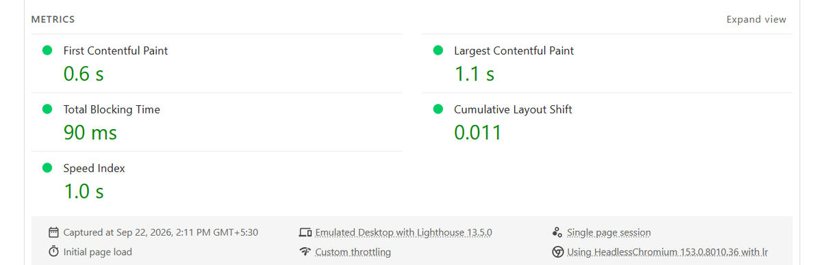 theashbyte's tweet photo. Daftar Dept now scores 97 on desktop PageSpeed. First paint 0.6s, main image 1.1s, blocking 90ms.

No speed app. Just images and code, across the whole store.

To get yours close:
1. Right-size and compress images
2. Cut unused app and theme JS
3. Load third-party scripts last https://t.co/EvKU9xVMNP