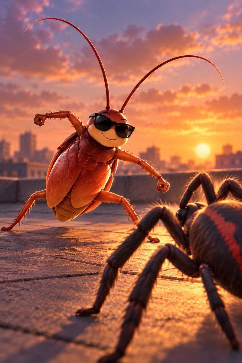 CockroachPF's tweet photo. With every battle fought, the cockroach comes out victorious. https://t.co/zAedqudw2P