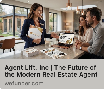socialstartnow1's tweet photo. AGENT LIFT Posted
The Future of the Modern Real Estate Agent
https://t.co/BJMfYvSapK  #spaceX #newtothestreet #NASDAQ #otc #AI #wsj #nytimes #business #reuters #forbes #yahoofinance #cnn #bet #foxnews #latimes #MSN #usatoday #gold #silver #vote #realestate #realtor #homes #zillow #crowdfunding #remax @socialstartnow1