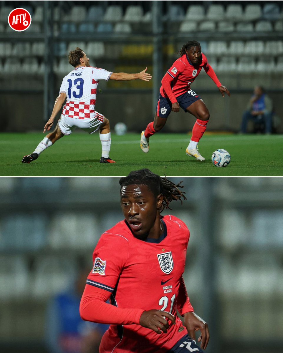 AFTVMedia's tweet photo. 📷 Bukayo Saka played the full 90 minutes, scored a brace, took the joint-most shots (5), created a chance, and earned a 9.0 rating in England’s 7-0 demolition of Croatia.

Ezri Konsa also played the full 90 minutes and recorded 6 defensive contributions, winning 75% of his ground duels.

Eberechi Eze came on and played 20 minutes, while Myles Lewis-Skelly also came on and featured for 11 minutes.
