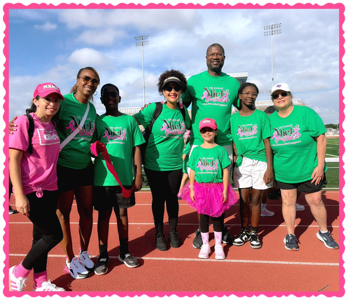 S_Rivera82's tweet photo. @ReesStars Girls Club participated in Aliefβs 5th Annual Breast Cancer Walk! π The weather was perfect for getting those steps in while supporting such an important cause. Weβre proud to walk together, spread awareness, and show our support. #AliefGoesPink @AliefISD @kim22wilson https://t.co/WePYFb1m4v