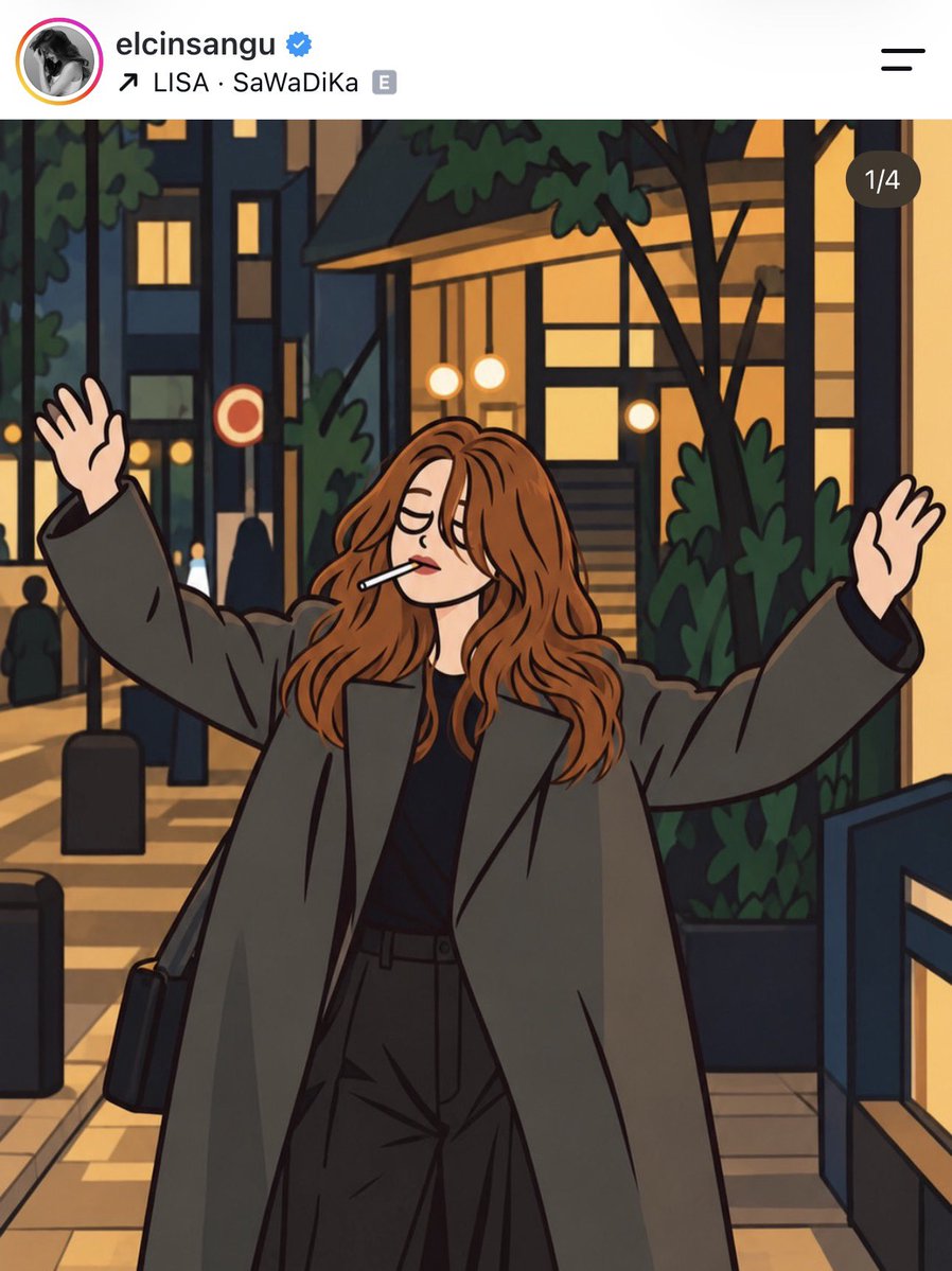 lalisaturkiye_'s tweet photo. Oyuncu Elçin Sangu, son Instagram gönderisinde LISA’nın SaWaDiKa şarkısını kullandı

#LISA_SaWaDiKa https://t.co/dvVN0PIEjk