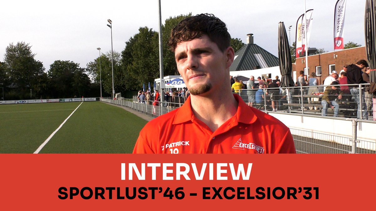 Excelsior31TV's tweet photo. 💬 Patrick Maneschijn: "Het moest van diep komen" | Sportlust'46 - @Excelsior31 (0-3)

➡️ https://t.co/M0EEMXPkh5 https://t.co/YkHHOMHpdh