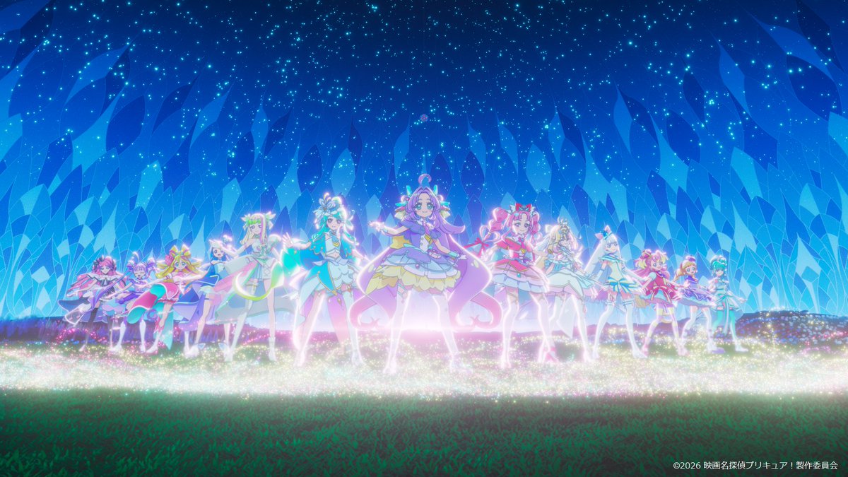 precure_movie's tweet photo. #たんプリ #キミプリ #わんぷり が一緒に💖
⋱⋱ エンディングダンススチール ⋰⋰
⠀
㊗️映画 #プリキュア シリーズ史上最速！
　興行収入𝟏𝟎億円突破🎉
⠀
映画のエンドロールに流れる
🎶エンディング主題歌「FIRST PRISM」が
やさしく響くダンスシーン✨
映画館で何度でも楽しんでね👀
⠀
#映画たんプリ 大ヒット上映中🎬