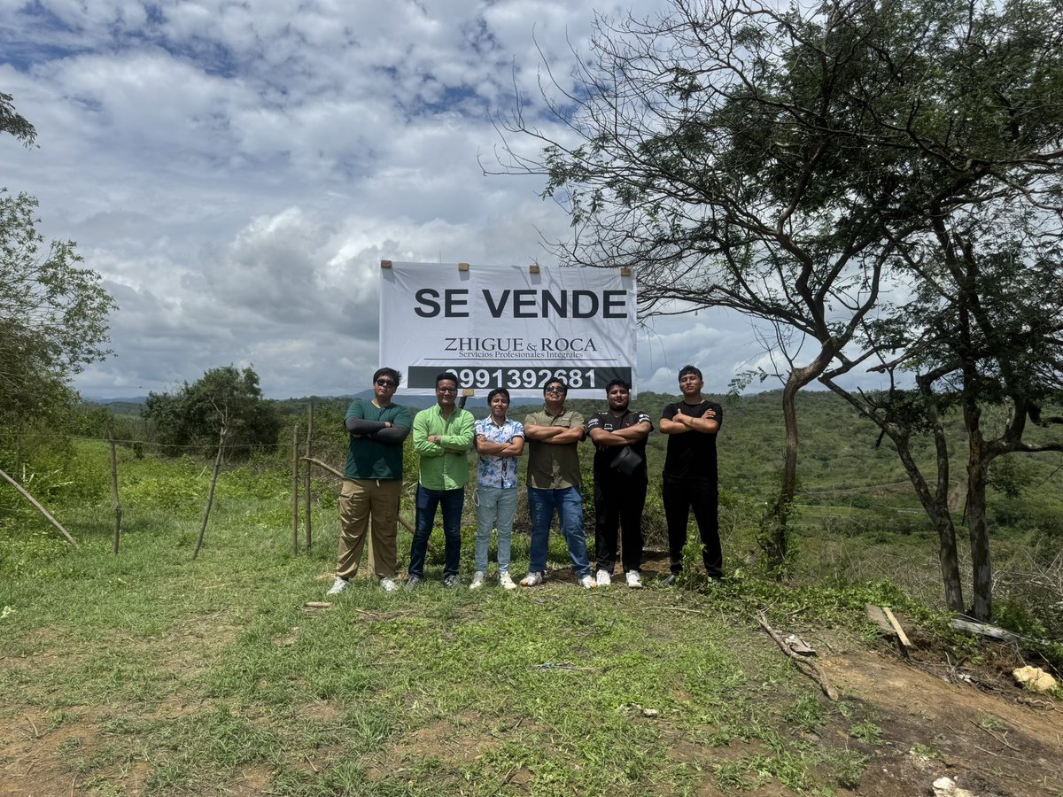 ZhigueRoca's tweet photo. Salimos de la oficina para pisar terreno y gracias a Dios sumamos una nueva captación inmobiliaria para Zhigue &amp; Roca. Les dejo este pequeño adelanto y poco a poco les iremos contando más de esta propiedad. Sígannos que pronto vienen todos los detalles. https://t.co/Y3BoFp4yI6