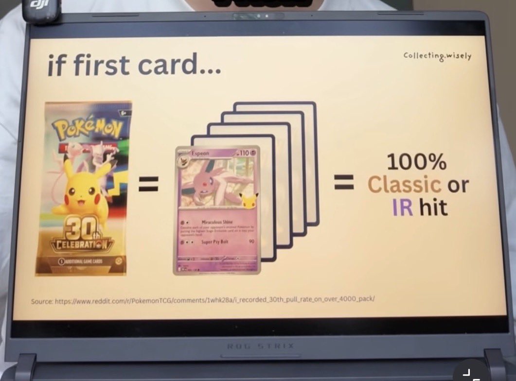 ActuPokemon7's tweet photo. 🚨 LA THÉORIE SE CONFIRME SUR LES BOOSTERS 30 ANS ! 👀🔥

Si vous avez l’une de ces cartes dans votre booster, le HIT serait au rendez-vous ! 🤯

⚠️ À prendre avec des pincettes : les hits peuvent aussi sortir sans les cartes annoncées !

📸 Crédit IG : collecting.wisely & tommy13

🔔 Abonnez-vous et activez la cloche pour ne rien rater ! ⚡