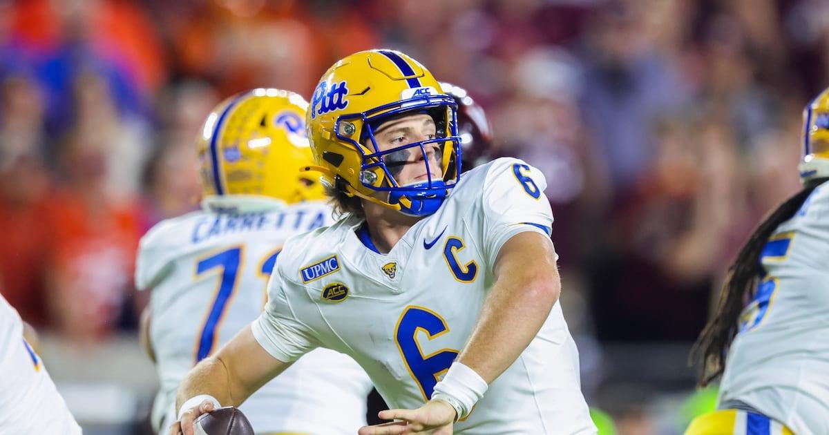WPXI's tweet photo. Update drawing closer on Pitt QB Mason Heintschel’s injury https://t.co/9Xd03qphcE https://t.co/iO1P4Qpa7K
