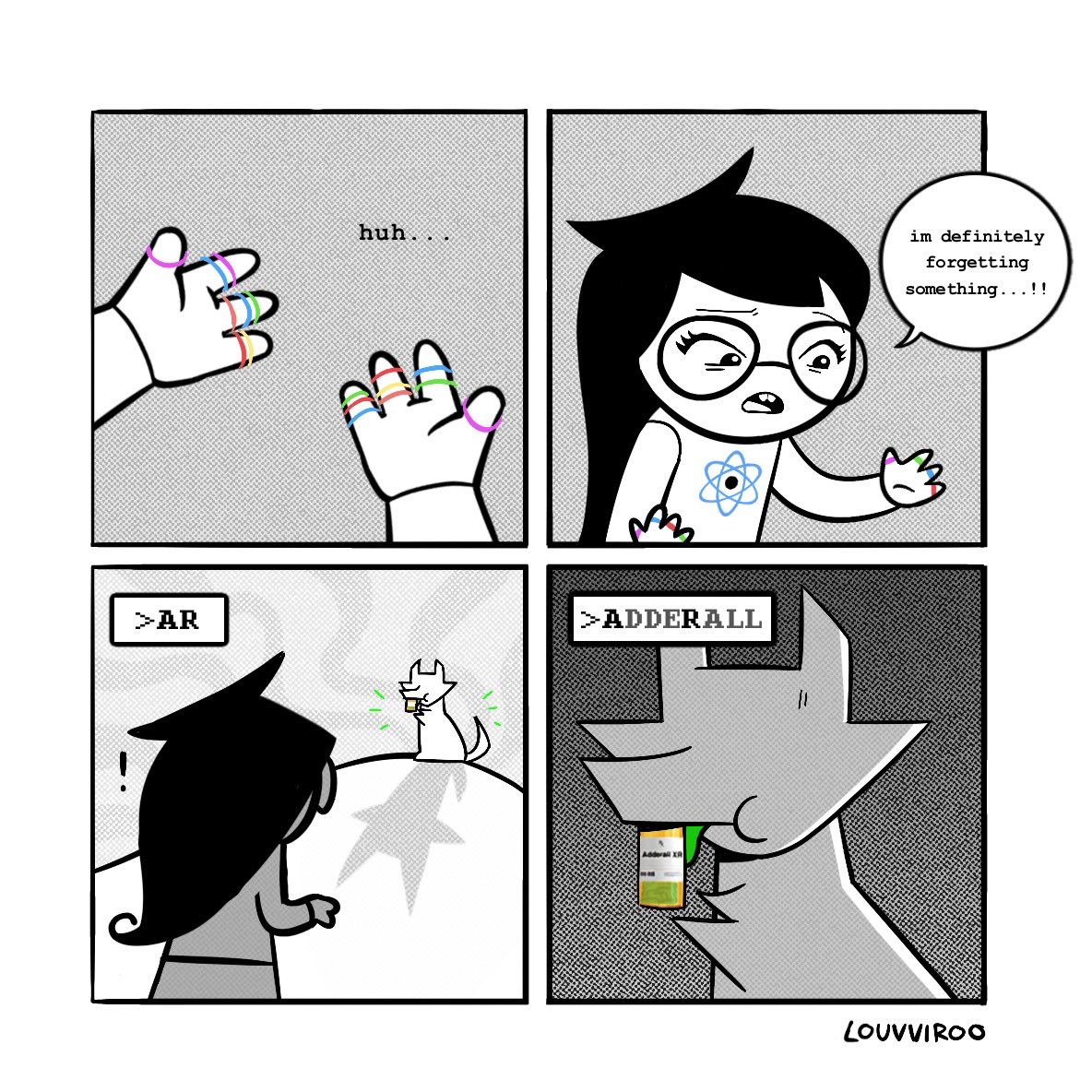 louvviroo's tweet photo. I had a vision of this, reminder dog https://t.co/I5qCvaf29r