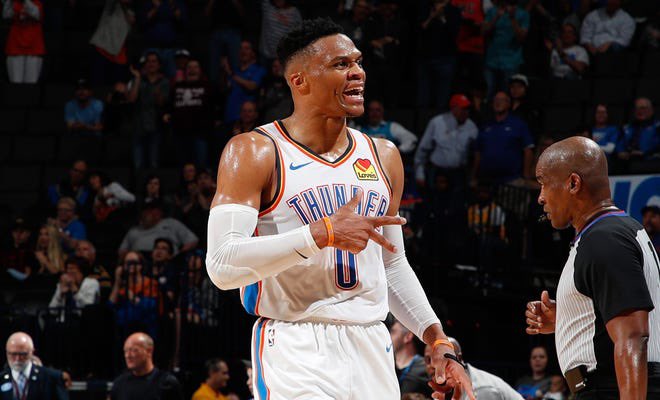 SleeperThunder's tweet photo. Darius Garland says everyone wanted to be like Russell Westbrook growing up.

“Everybody wanted to be like Russ growing up. Just his explosiveness, his athleticism. The way he cared about the game is something I really, really kept an eye on. He’s going to give it 110% every game. Doesn’t matter how tired he is, how old he is. I actually thought he had like a couple more years left in the tank, to be honest with you, because the way he was going last year [with the Kings] was insane. So yeah, it kind of hurt for the league, but I know he’s sending it off in the right spot, and I know he’s happy.”

(Via @TomerAzarly)