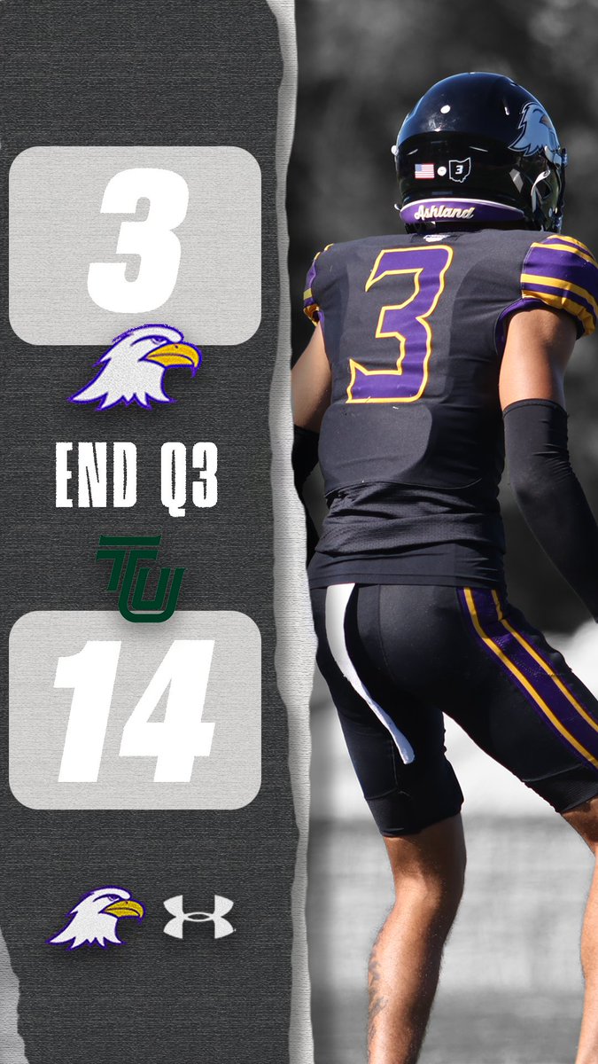 AshlandFB's tweet photo. 3⃣ Quarters Down, 1⃣ To Go https://t.co/pHs15BJUUh