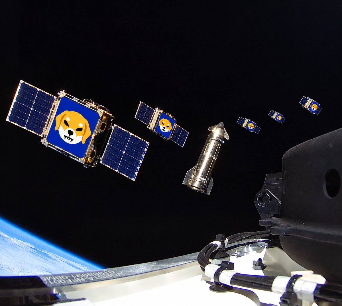 shibkillertoken's tweet photo. @elonmusk Spotted Labradors in space 👀 https://t.co/gItWnnAcQs
